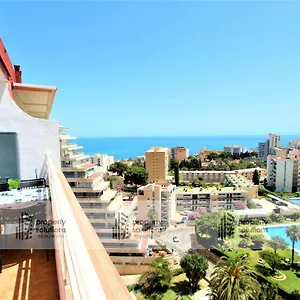  Apartamento Europark - ático Con Vista Al Mar- Piscina Y Playa- Excelente Wifi